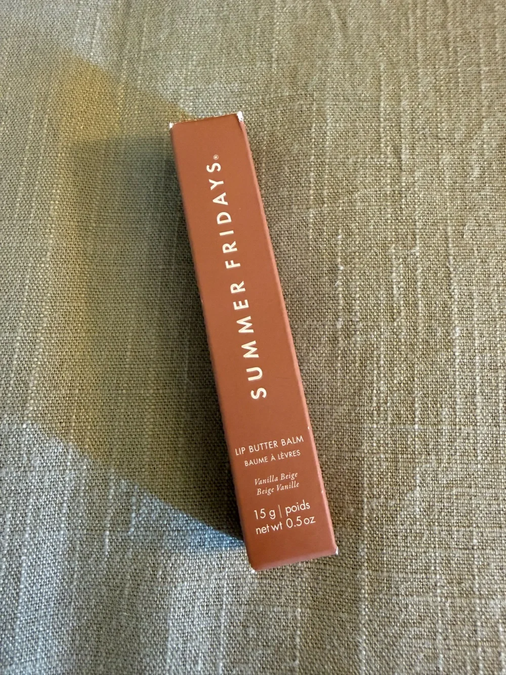 Summer Fridays Lip Butter Balm Vanilla Beige